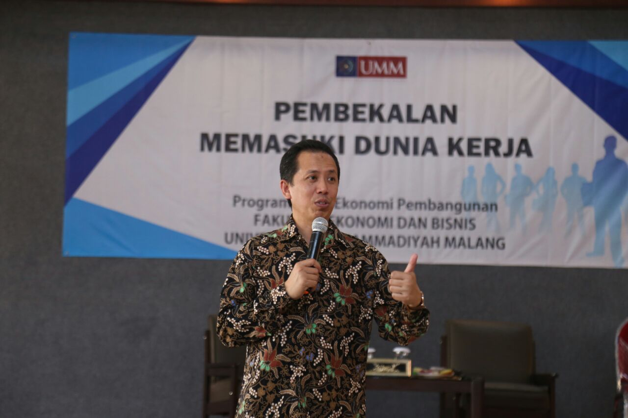 Project Manager Garuda Indonesia Setyasmono berbagi tips sukses di dunia kerja المنافسة